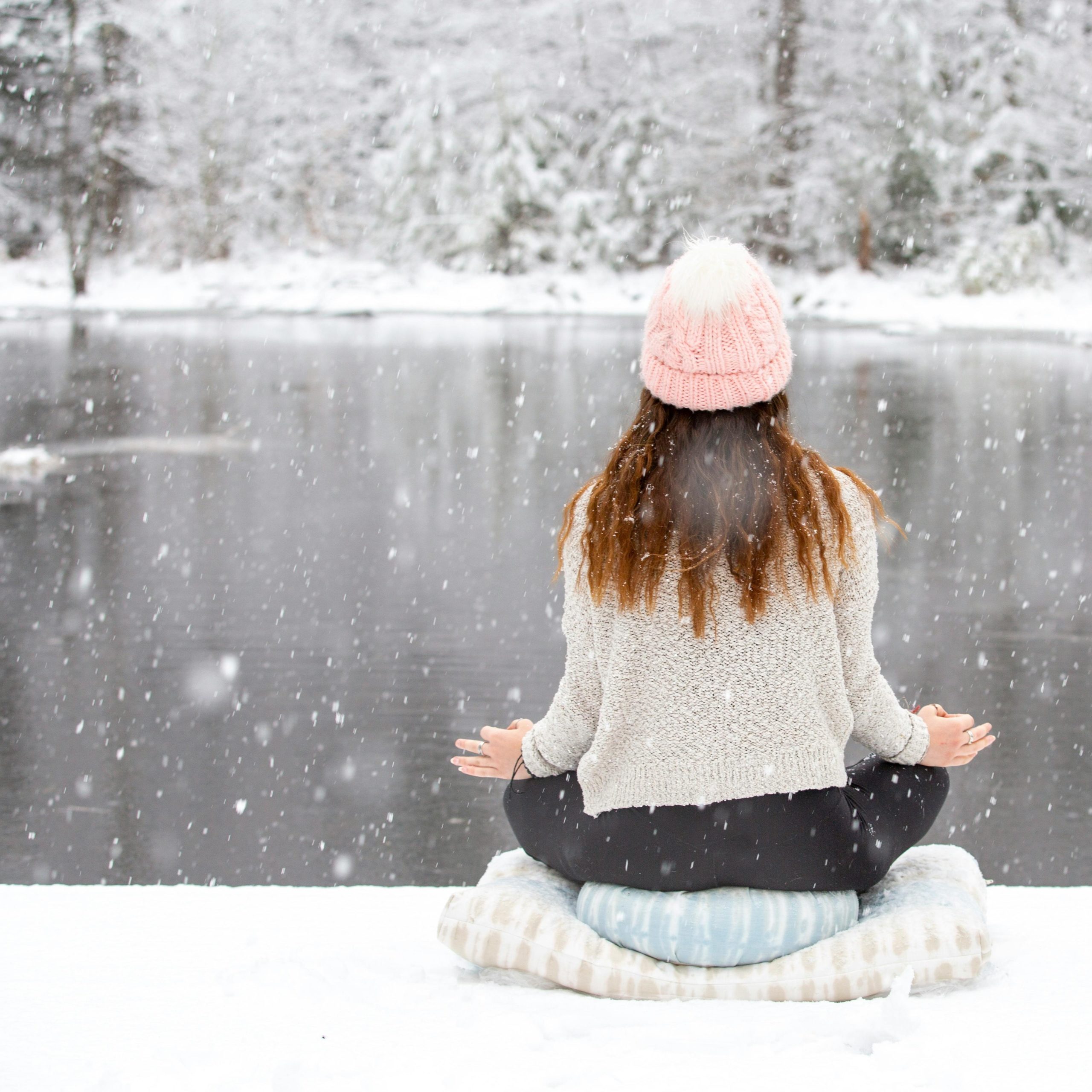 Cours de yoga pendant les vacances d'hiver